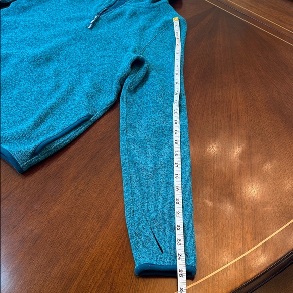 Lululemon Teal Half-Zip Pullover | Kids Large | Fits Petite Women Size XS - Picture 5 of 11